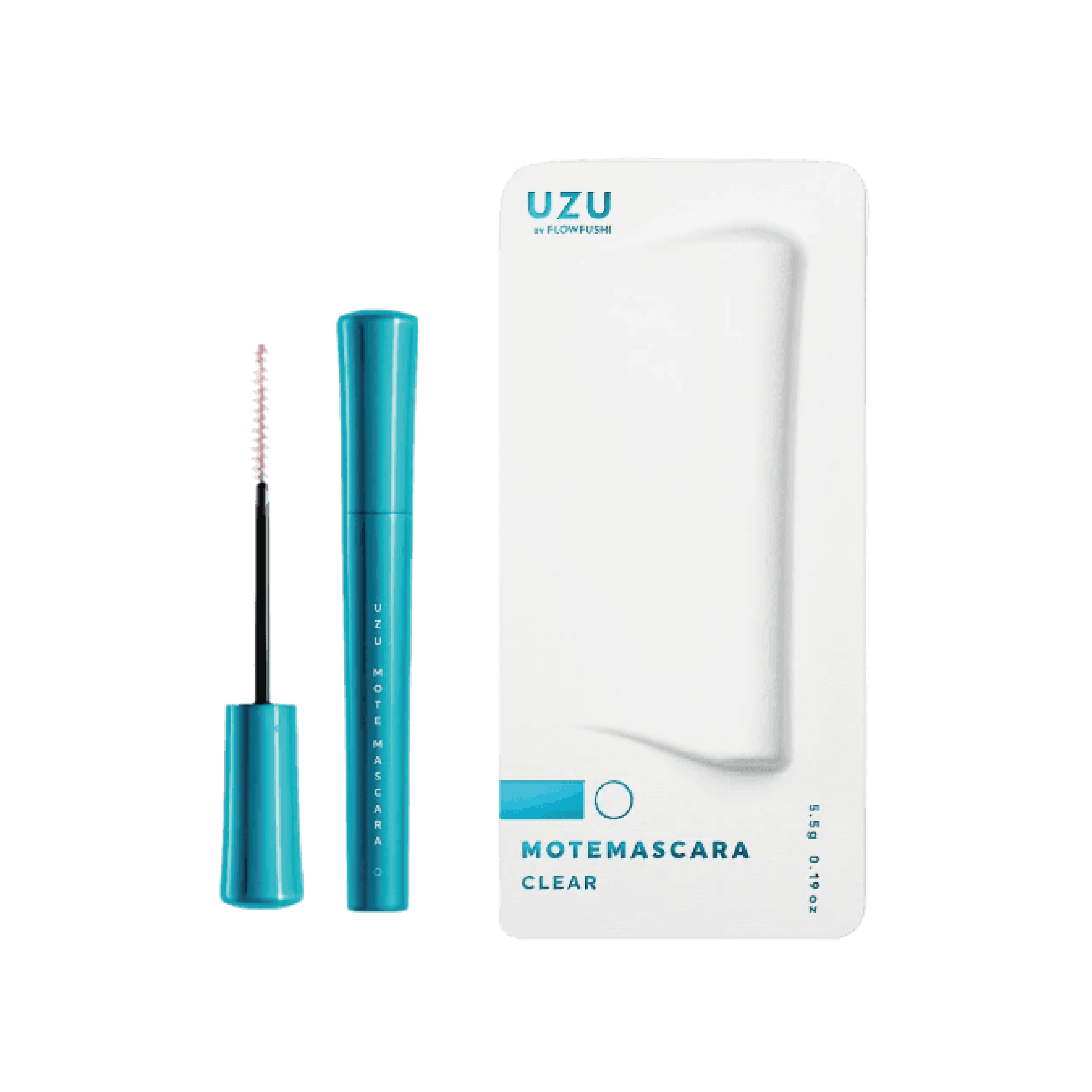 UZU Mote 睫毛膏 Clear 6克 (兩盒裝) 