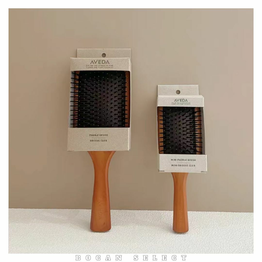 <限量低價搶購🚨> AVEDA 木質氣墊按摩髮梳 隨行按摩梳 梳子 大號 小號