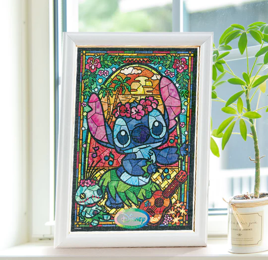 史迪仔彩色玻璃 (透明樹脂)