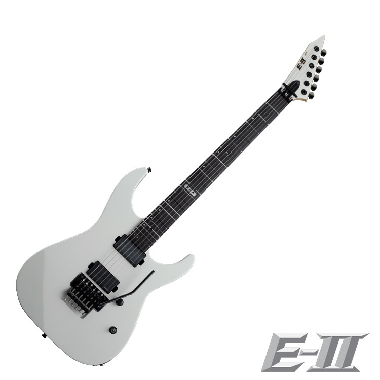 ESP E-II M-II NECK THRU Snow White 雙雙 大搖座 電吉他