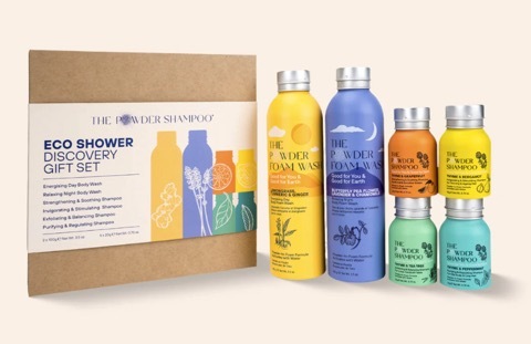 The Powder Shampoo 環保沐浴測試禮物套裝 (最佳使用日期為2026/9)
