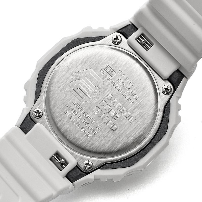 Casio G-Shock CasiOak GMA-S2100-7A White Women's Watch