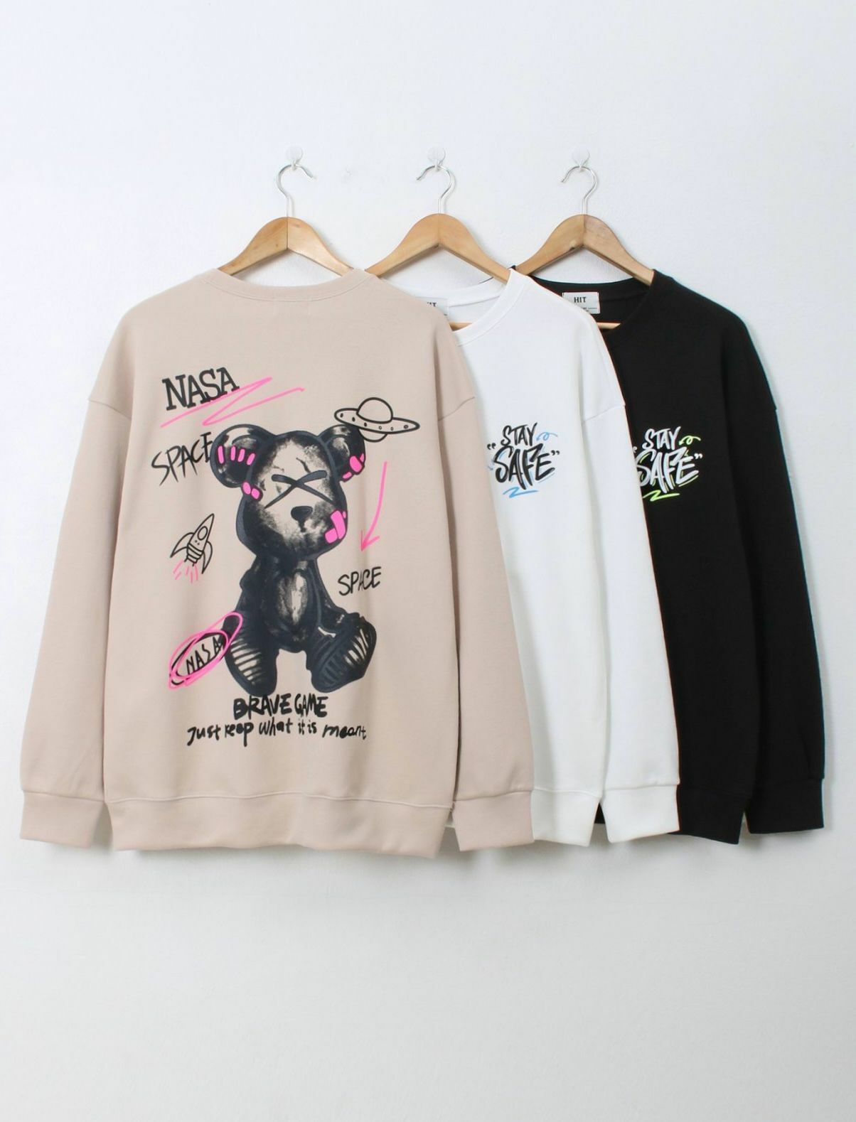 熊仔圖案衛衣 T5174