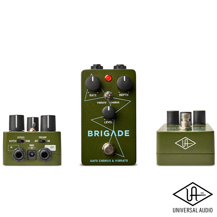 Universal Audio UAFX Brigade Chorus Vibrato 效果器