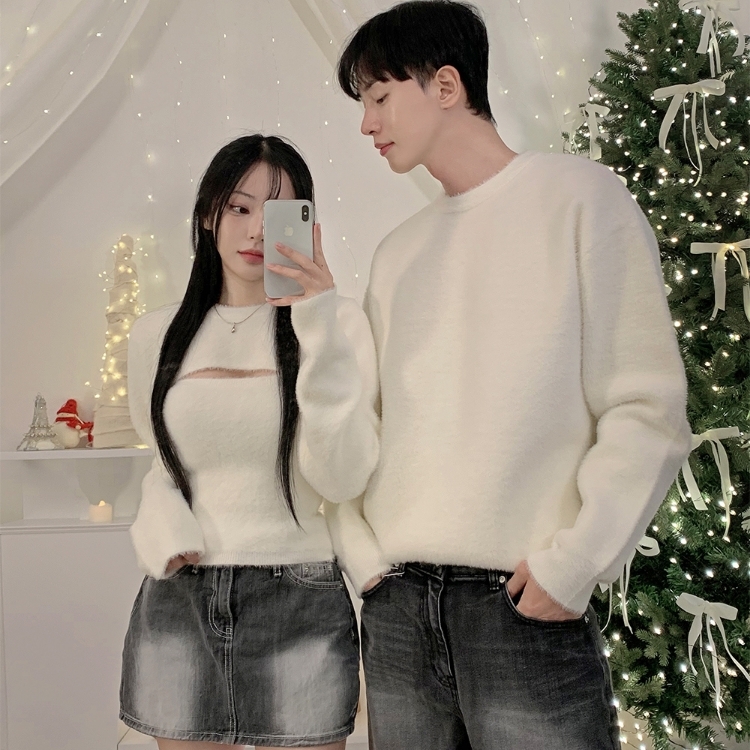 安格拉毛上衣/兩件式安格拉毛上衣(四色)