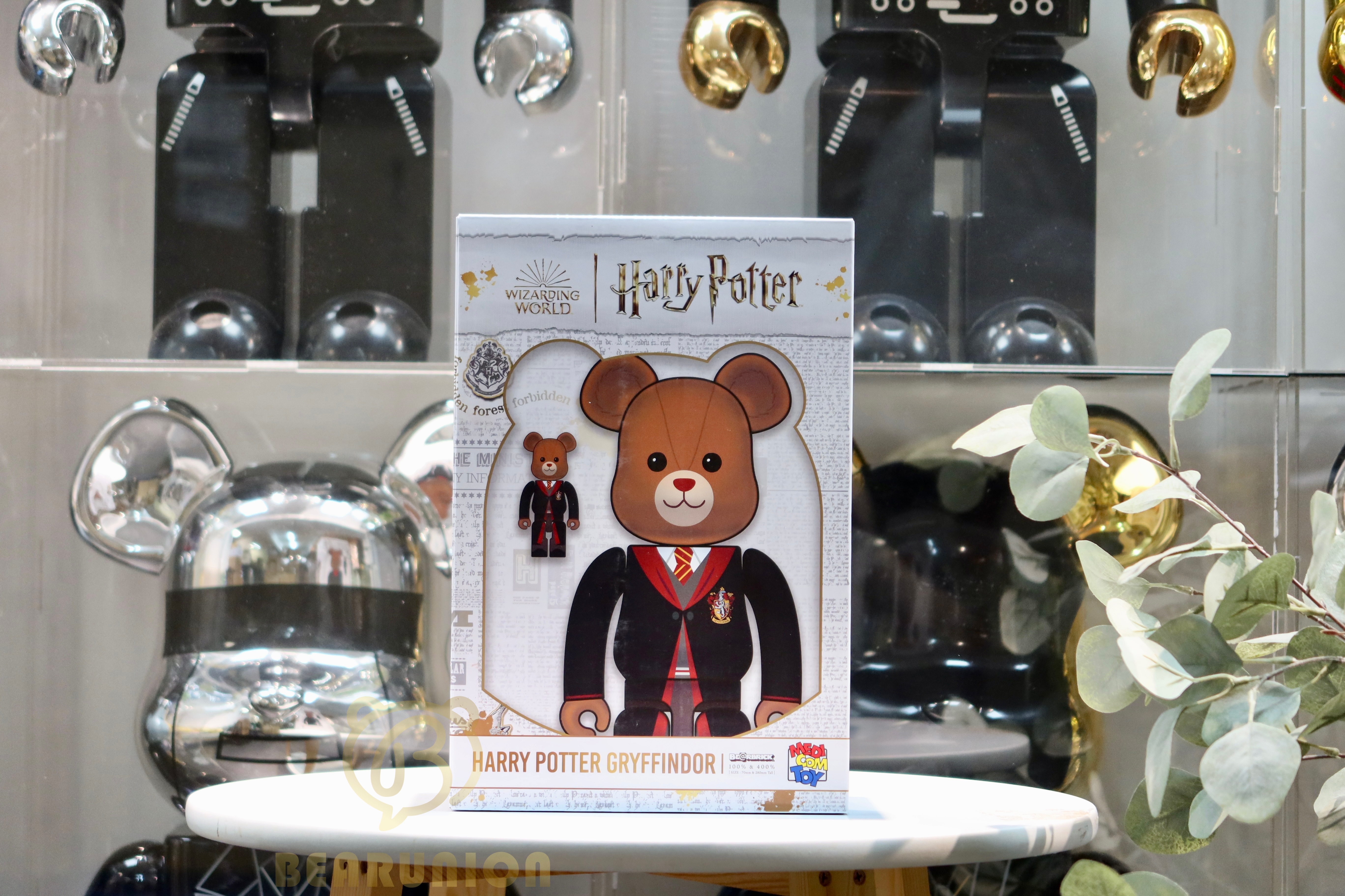 Bearbrick 400% 100% Harry Potter Gryffindor