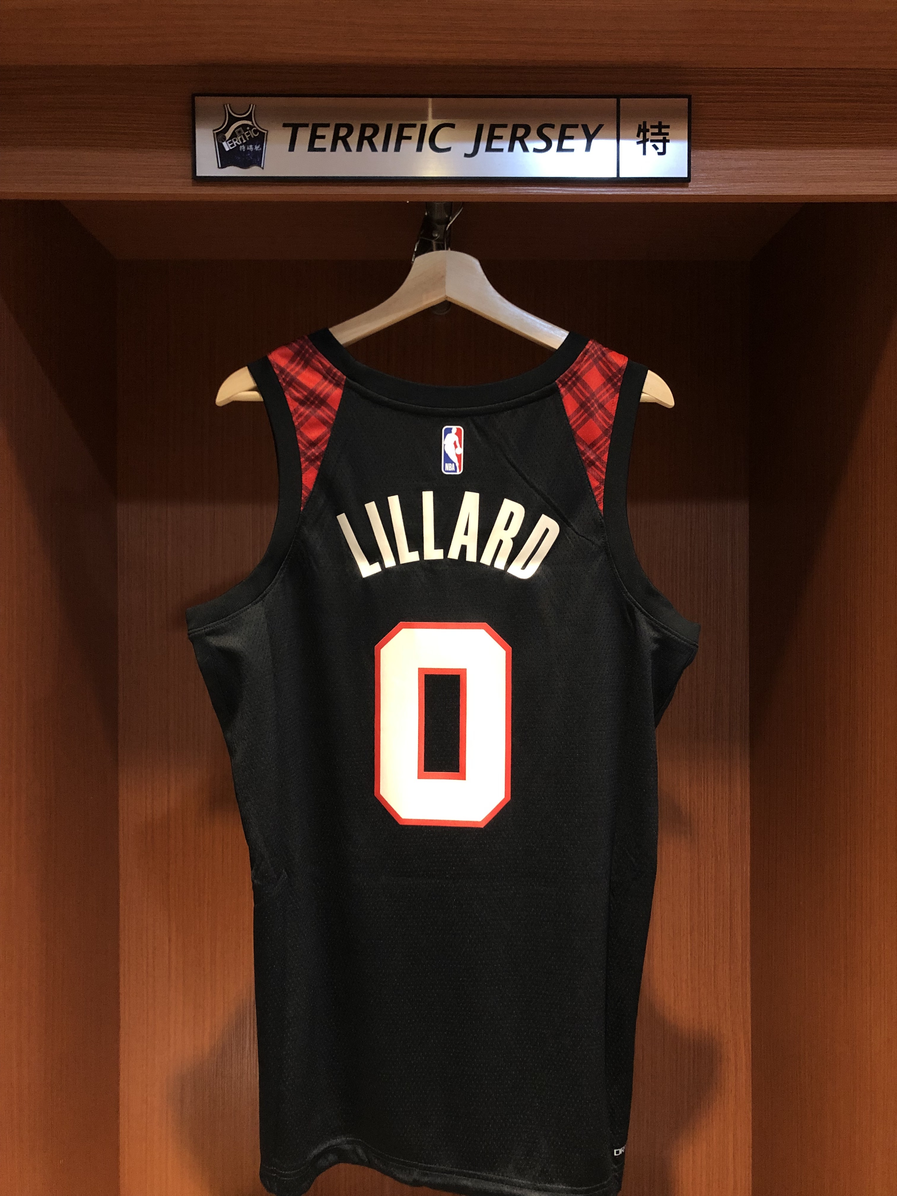 NBA球衣 Damian Lillard 波特蘭拓荒者城市 City Nike Swingman 球迷版 熱轉印 全新