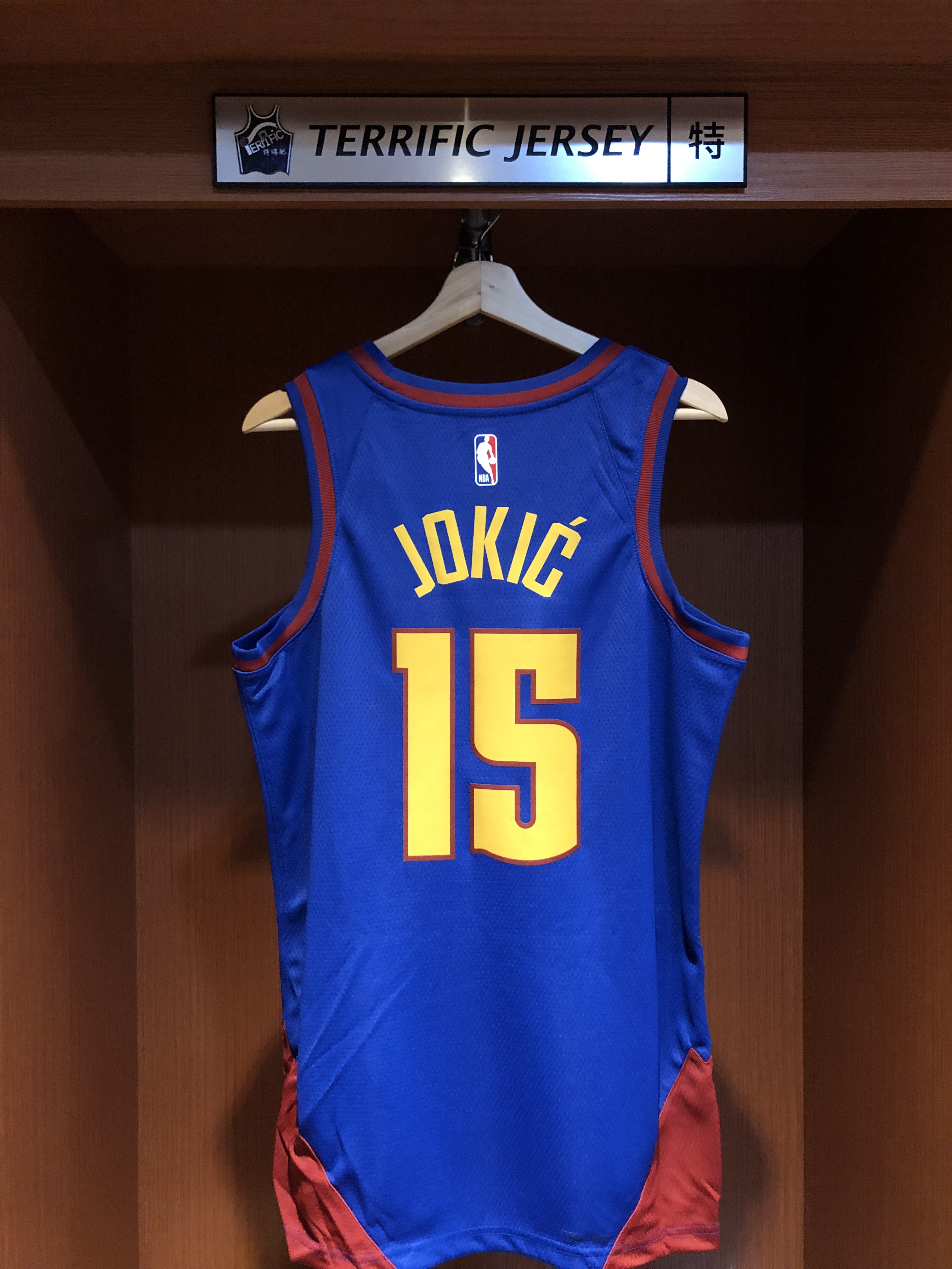 NBA球衣 Nikola Jokic 丹佛金塊藍 Statement Jordan Swingman 球迷版 熱轉印 全新