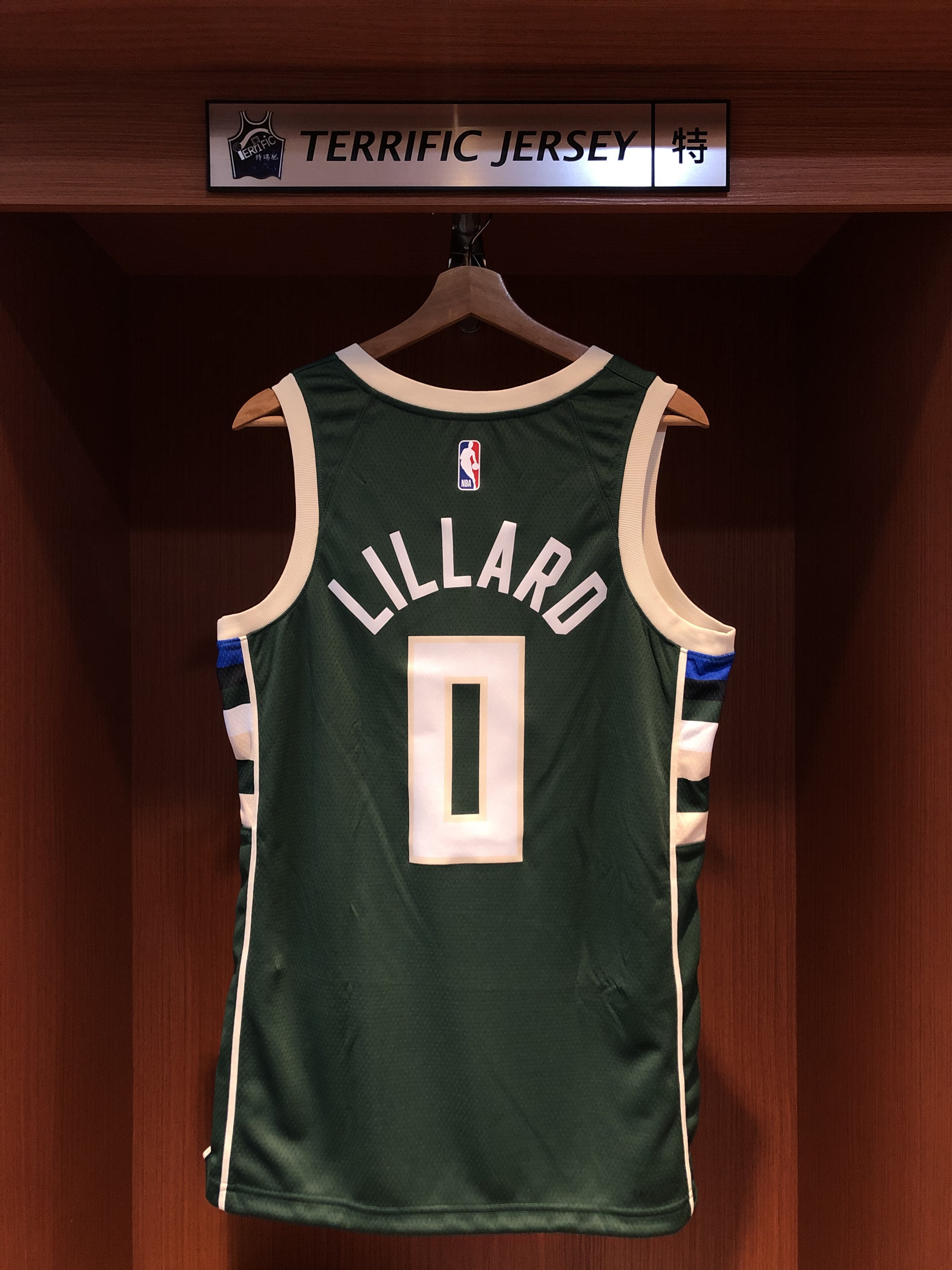 NBA球衣 Damian Lillard 密爾瓦基公鹿綠 Icon Nike Swingman 球迷版 熱轉印 全新