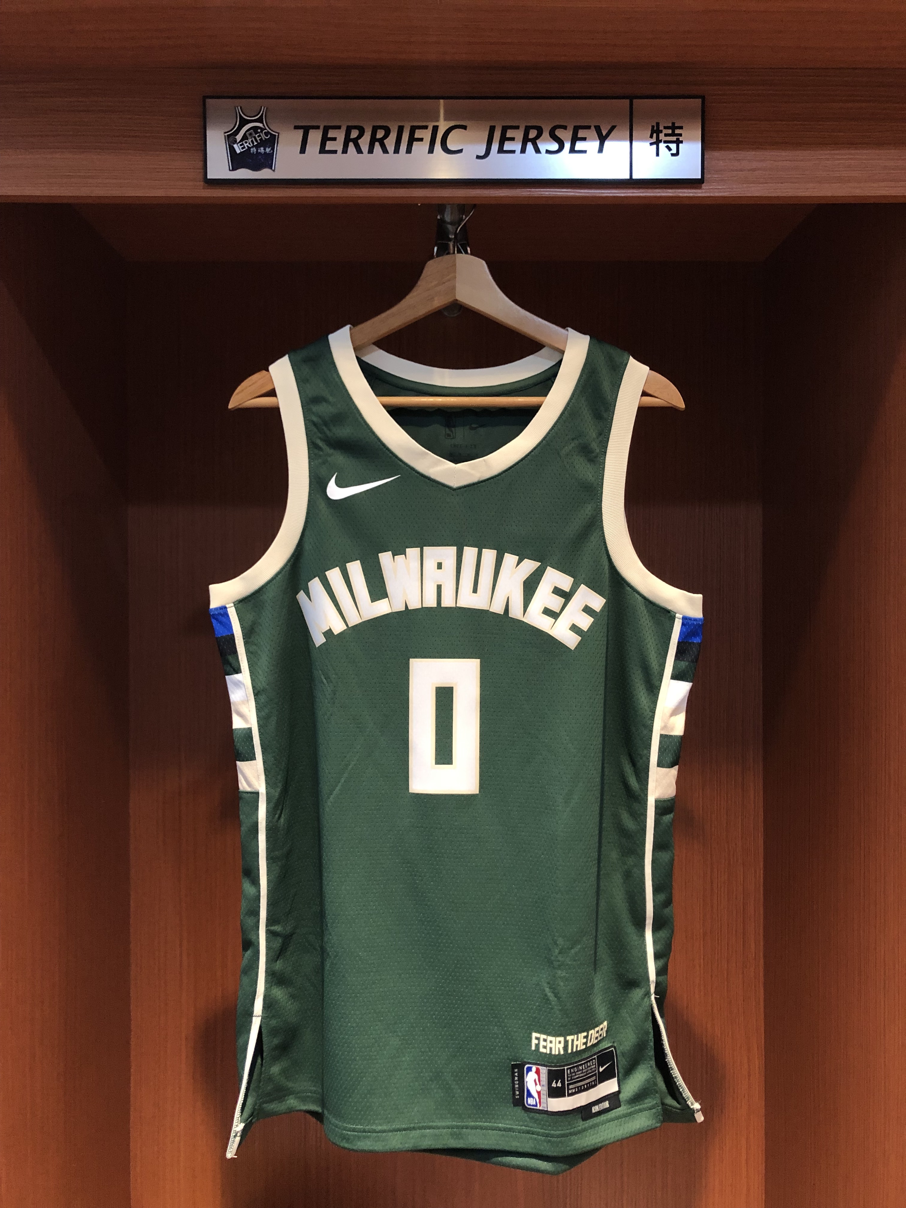 NBA球衣 Damian Lillard 密爾瓦基公鹿綠 Icon Nike Swingman 球迷版 熱轉印 全新