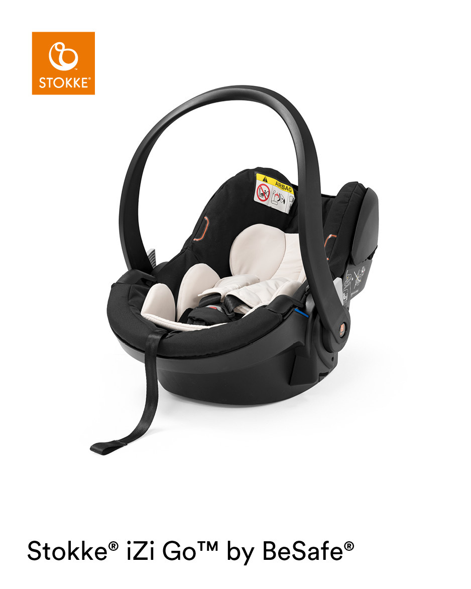 STOKKE® IZI GO MODULAR™ X1 BY BESAFE® 汽車兒童座椅（黑色）