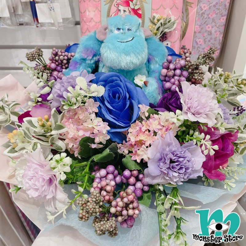 毛毛公仔花束