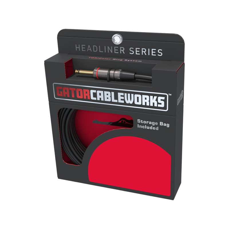 Gator Cableworks HEADLINER 樂器導線 HL-INS-10RA