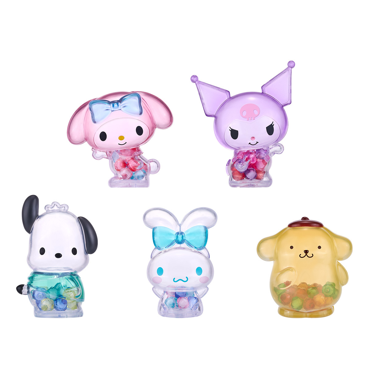SANRIO角色透明造型公仔