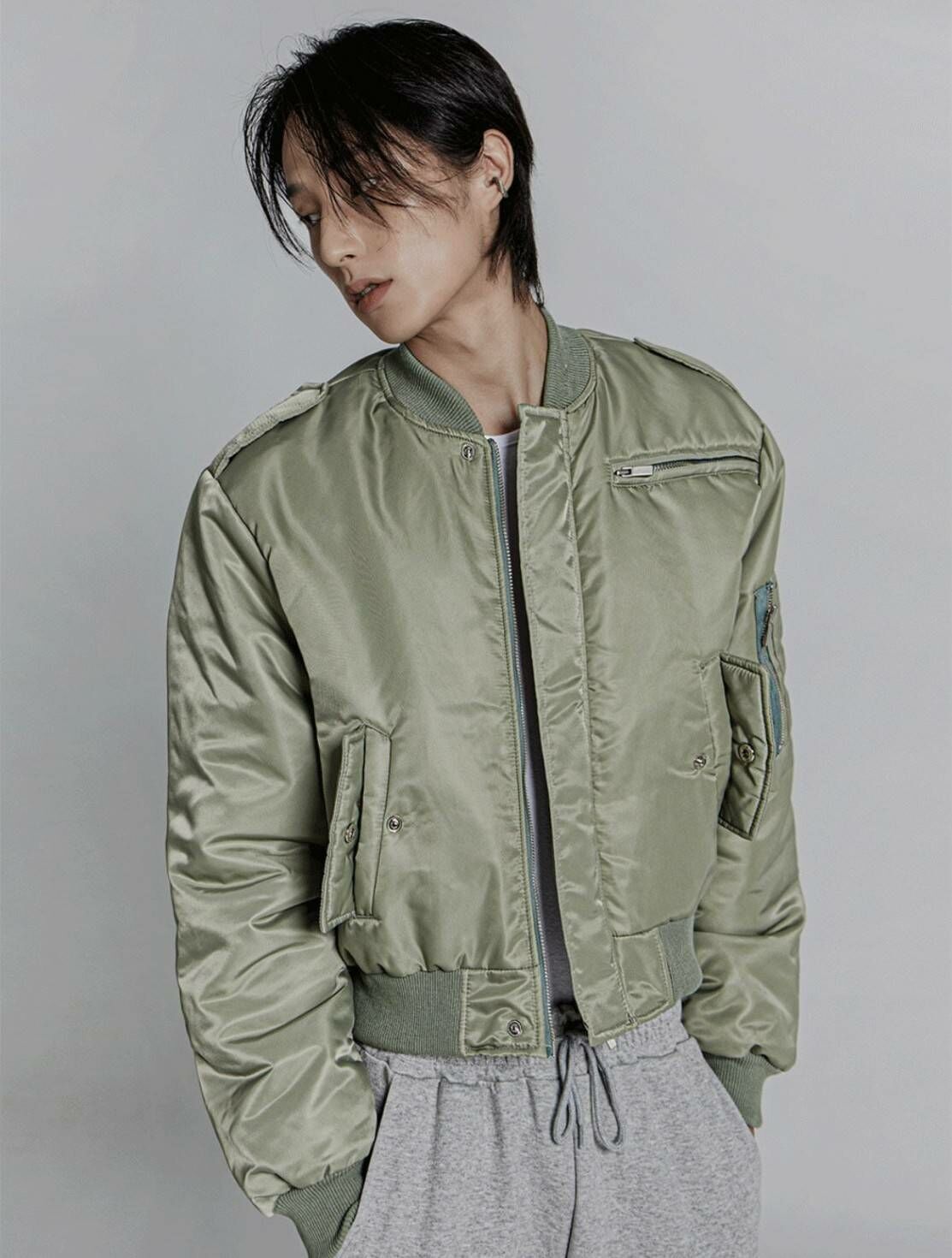 Mach短款飛行夾克