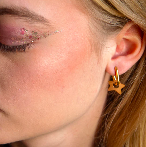 樂洋選物 X Adorabili / 耳環／星星圈圈耳環