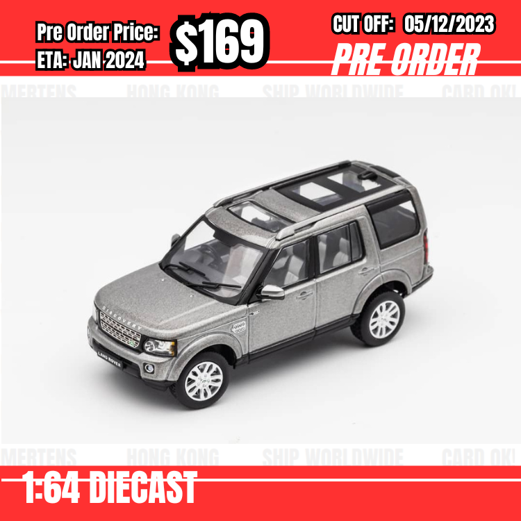 PO-$169 * GCD * 1:64 Discovery 4 Grey [OD30/11]