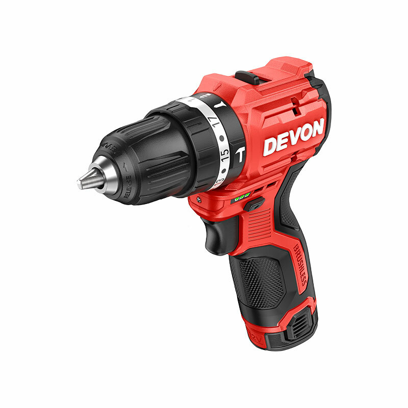 大有 DEVON｜5209-Li-12 無刷三用電鑽(衝擊款)