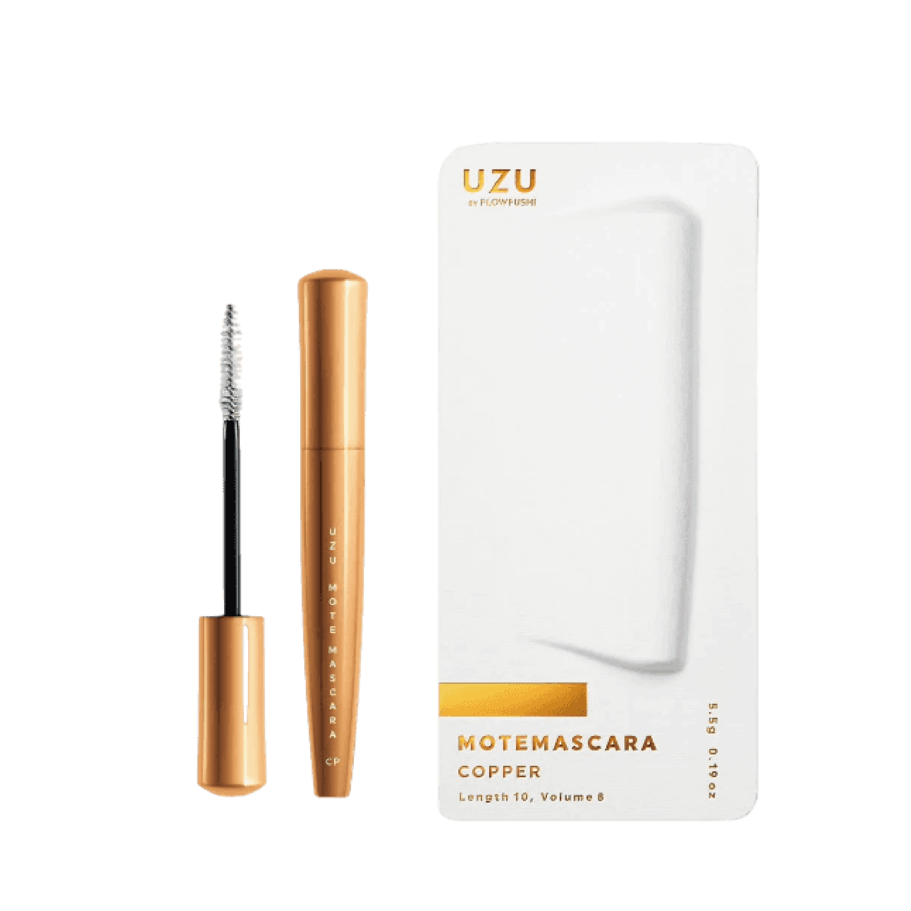 UZU Mote 睫毛膏 Copper 6克 (兩盒裝) 