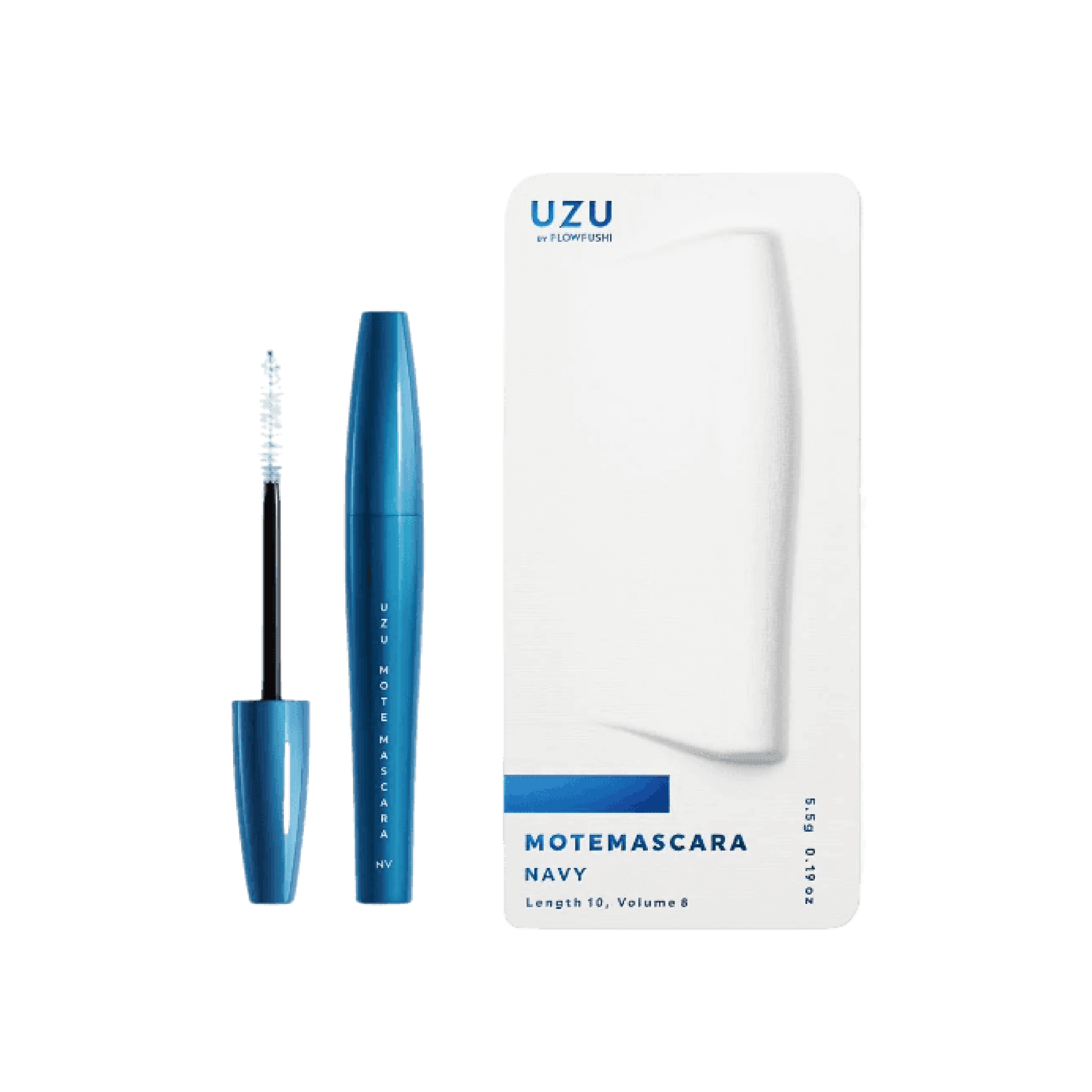 UZU Mote 睫毛膏 Navy 6克 (兩盒裝) 