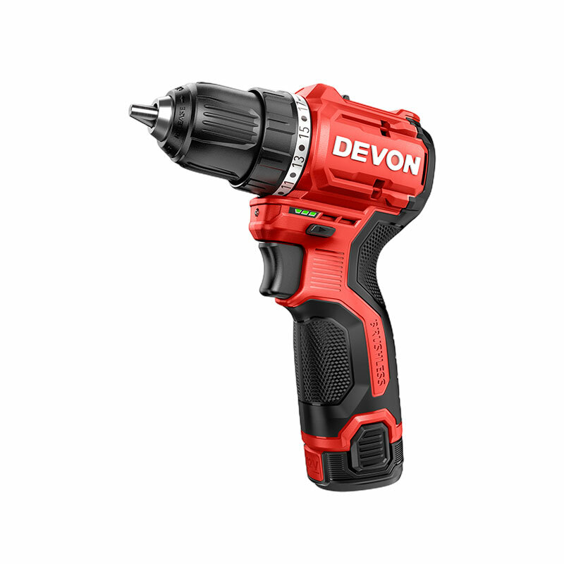 大有 DEVON｜5208-Li-12 無刷雙用電鑽