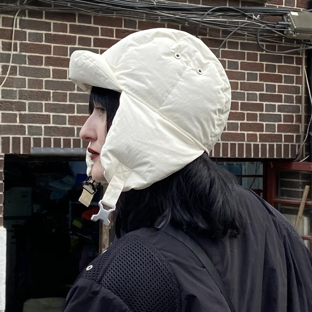 鋪棉立體飛行帽