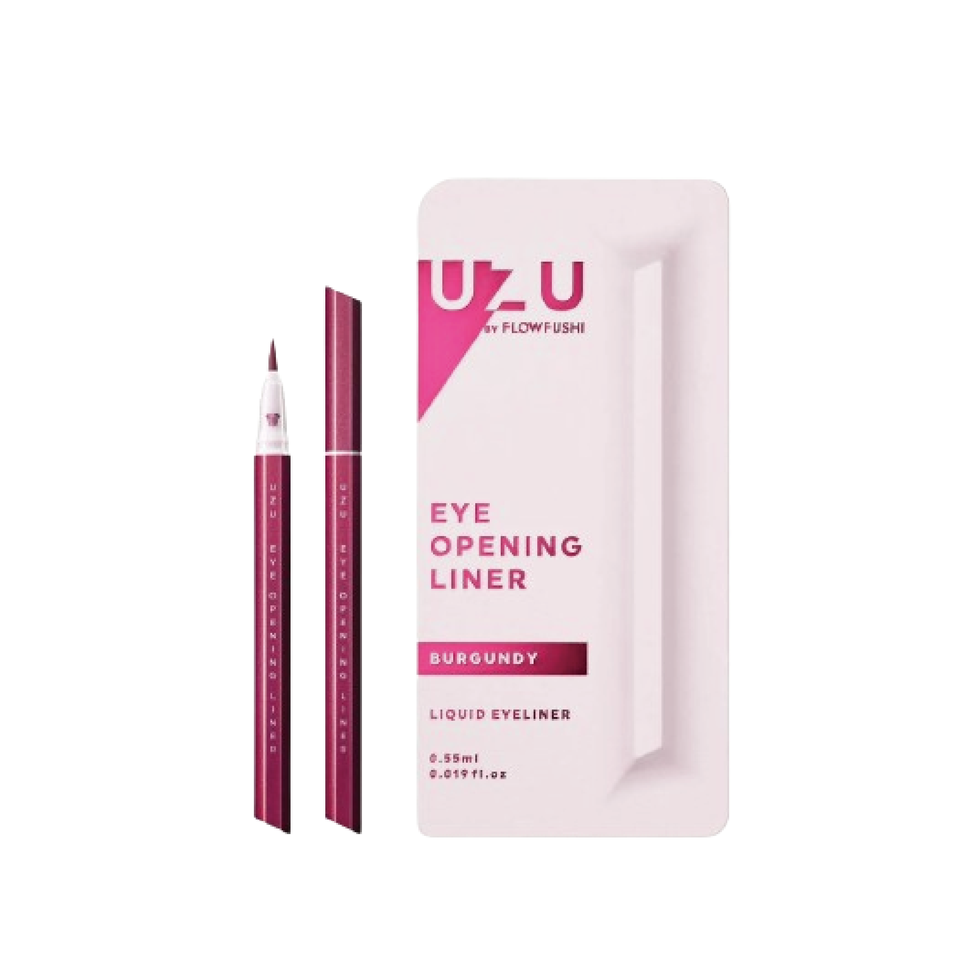 UZU 酒紅色眼線筆 0.55毫升 (兩盒裝) 