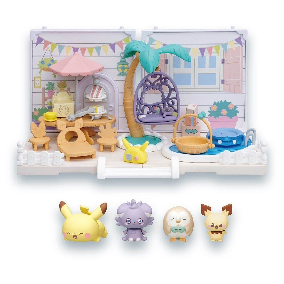 Takara Tomy Pokemon - Pokepeace 小屋 - Let's Party 花園
