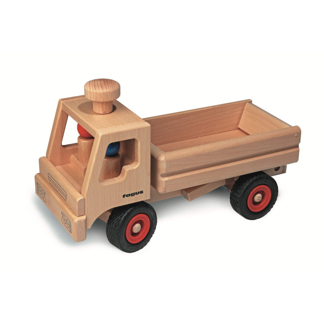 fagus ファーグス ドイツ 木製 車 ホイールローダー おもちゃ fagus ファーグス ドイツ 木製 車 ホイールローダー おもちゃ