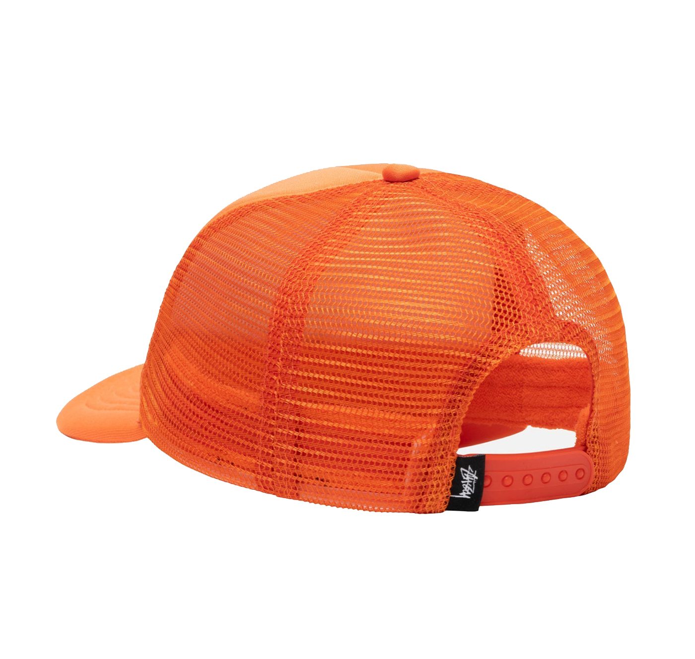 超限定　Stüssy Big Basic Trucker Cap オレンジ STUSSY（ステューシー）キャップ オレンジ サイズ:57cm メンズ