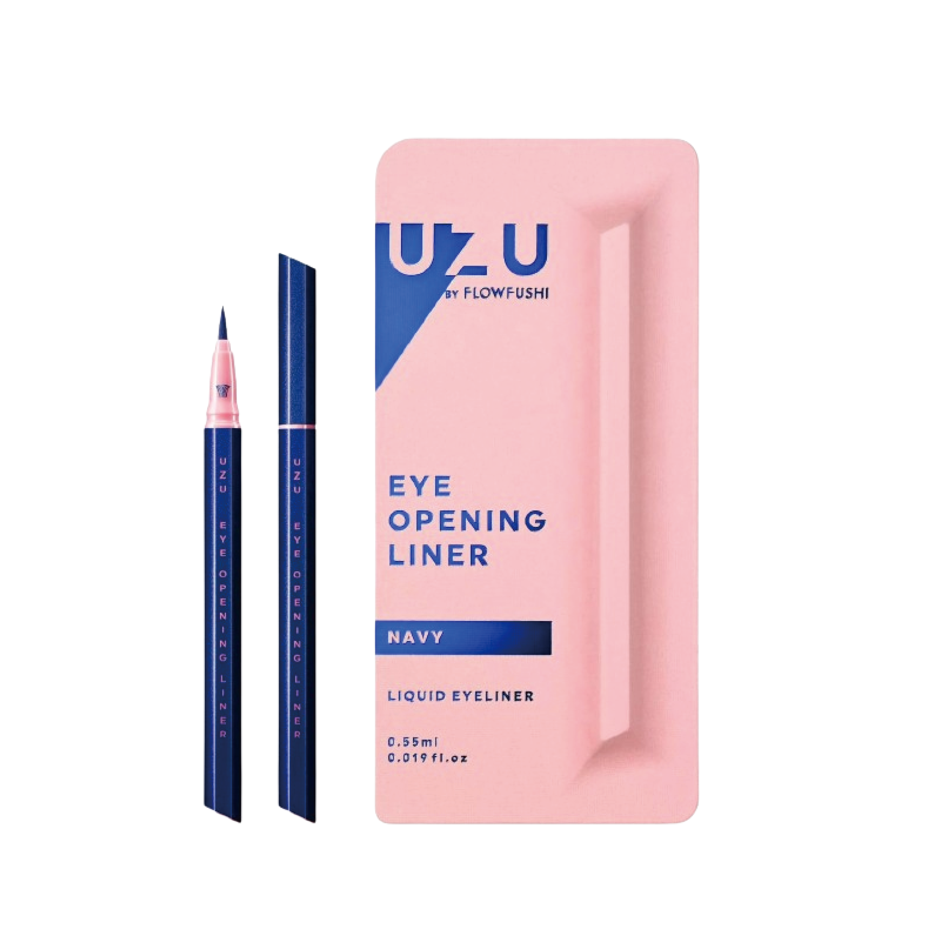 UZU 海軍藍色 眼線筆 0.55毫升 (兩盒裝) 
