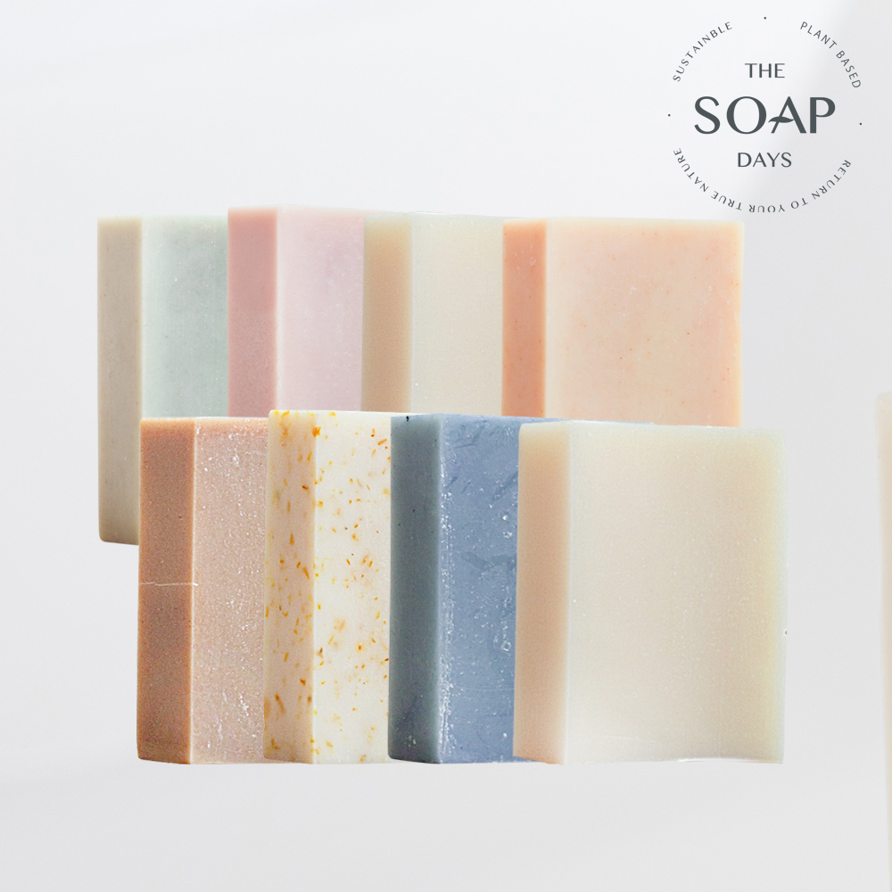 無限永續8件組｜手工洗髮皂組 沐浴禮盒 100g / 8入- 純皂生活植樹永續禮盒