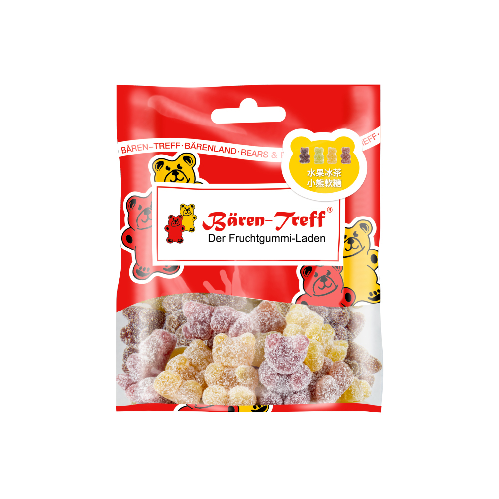 [Baren-Treff 德國派對熊]水果冰茶小熊軟糖50g(可素食)
