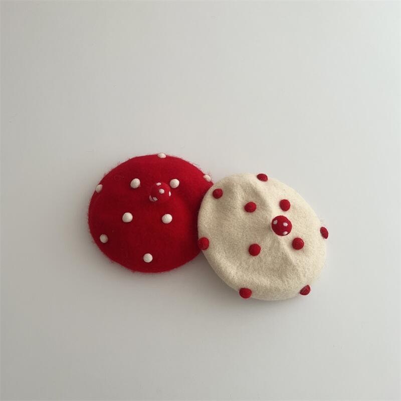 有點療癒小蘑菇貝雷帽