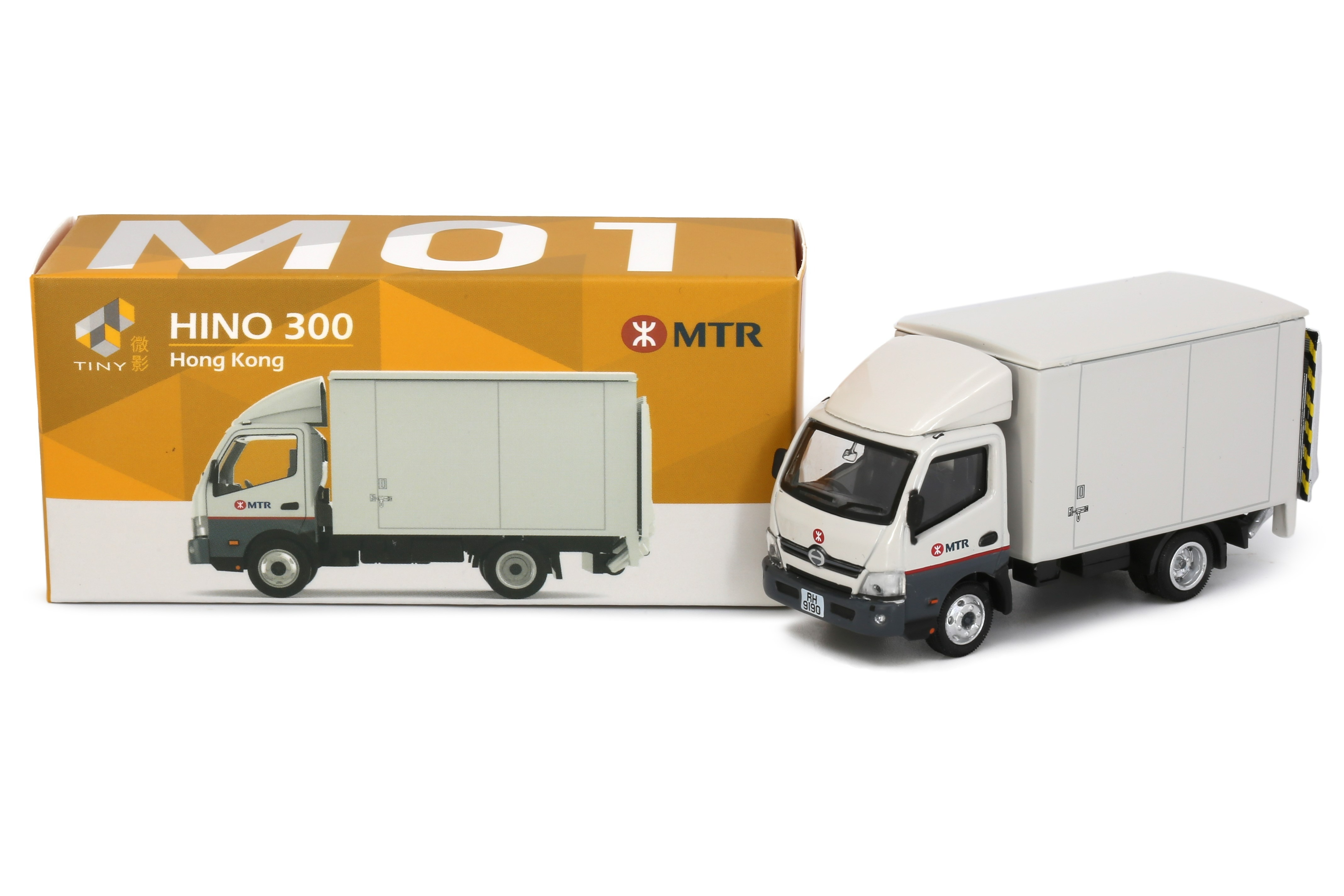 Tiny M01 合金車仔 - 日野300港鐵