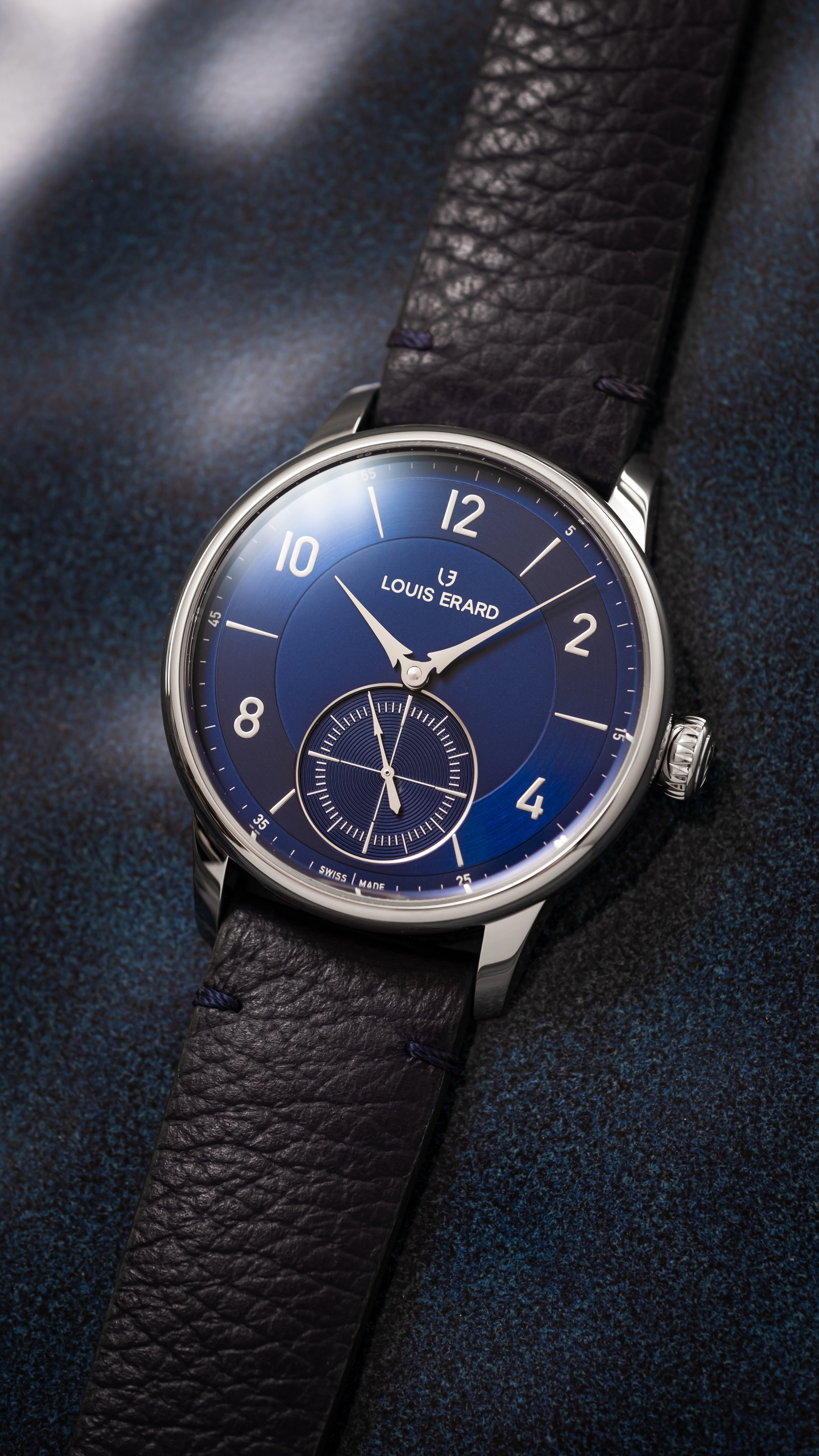 Louis Erard_超凡系列_Excellence Core Collection Petite Seconde Bleu Nuit