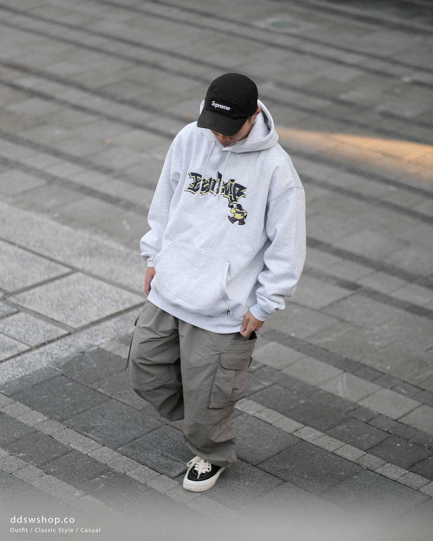 Ben Davis 帽踢 SPRAY ART HOODIE 塗鴉logo
