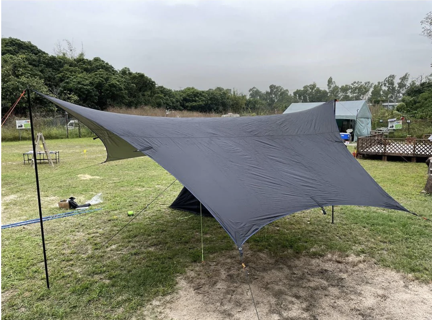 Fasteper 防水之達人銀底露營天幕 Camping Shelter (420cm x 420cm)