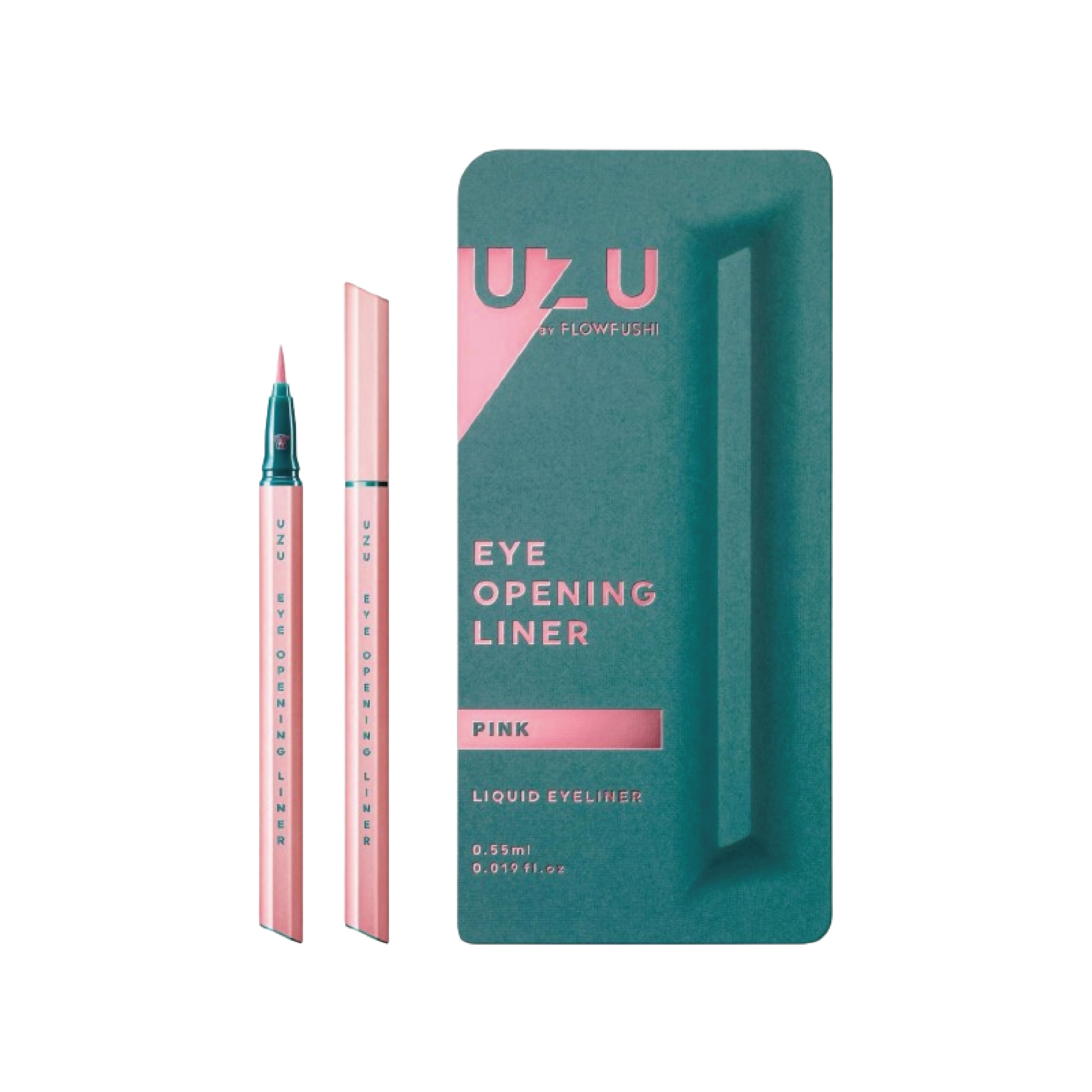 UZU 眼線粉紅 0.55毫升 (兩盒裝) 
