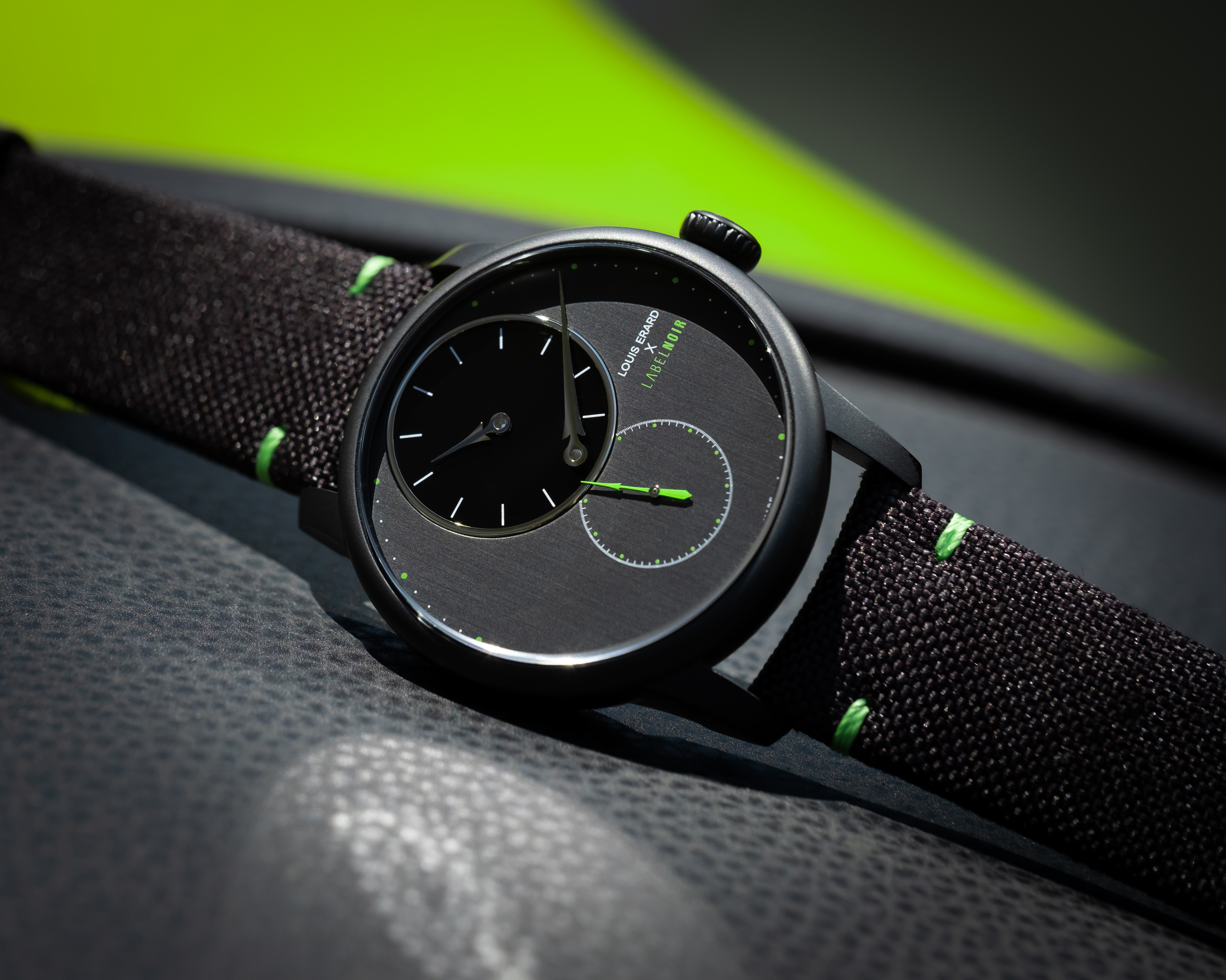 聯名款 Collaboration｜Le Régulateur Louis Erard x Label Noir