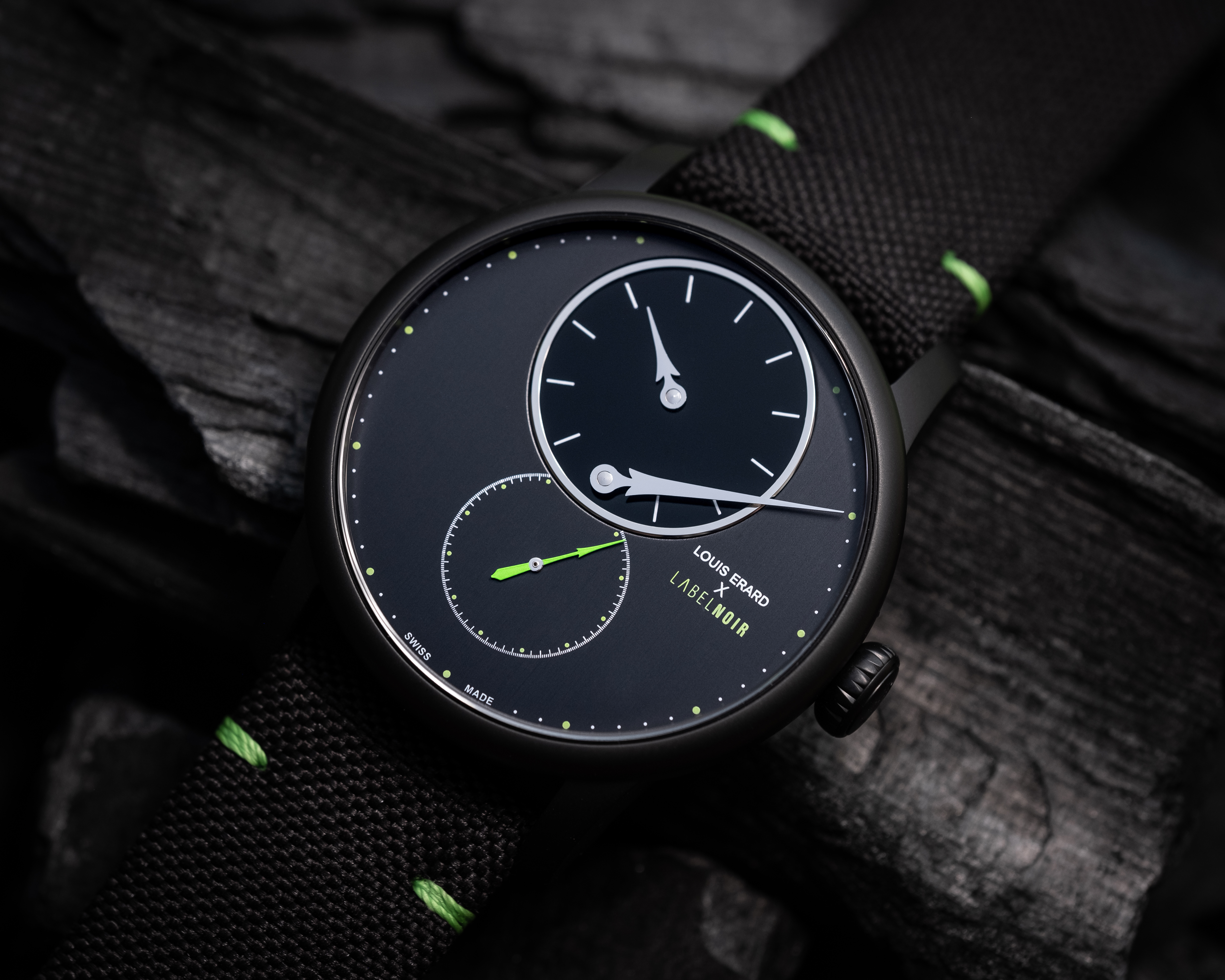 聯名款 Collaboration｜Le Régulateur Louis Erard x Label Noir