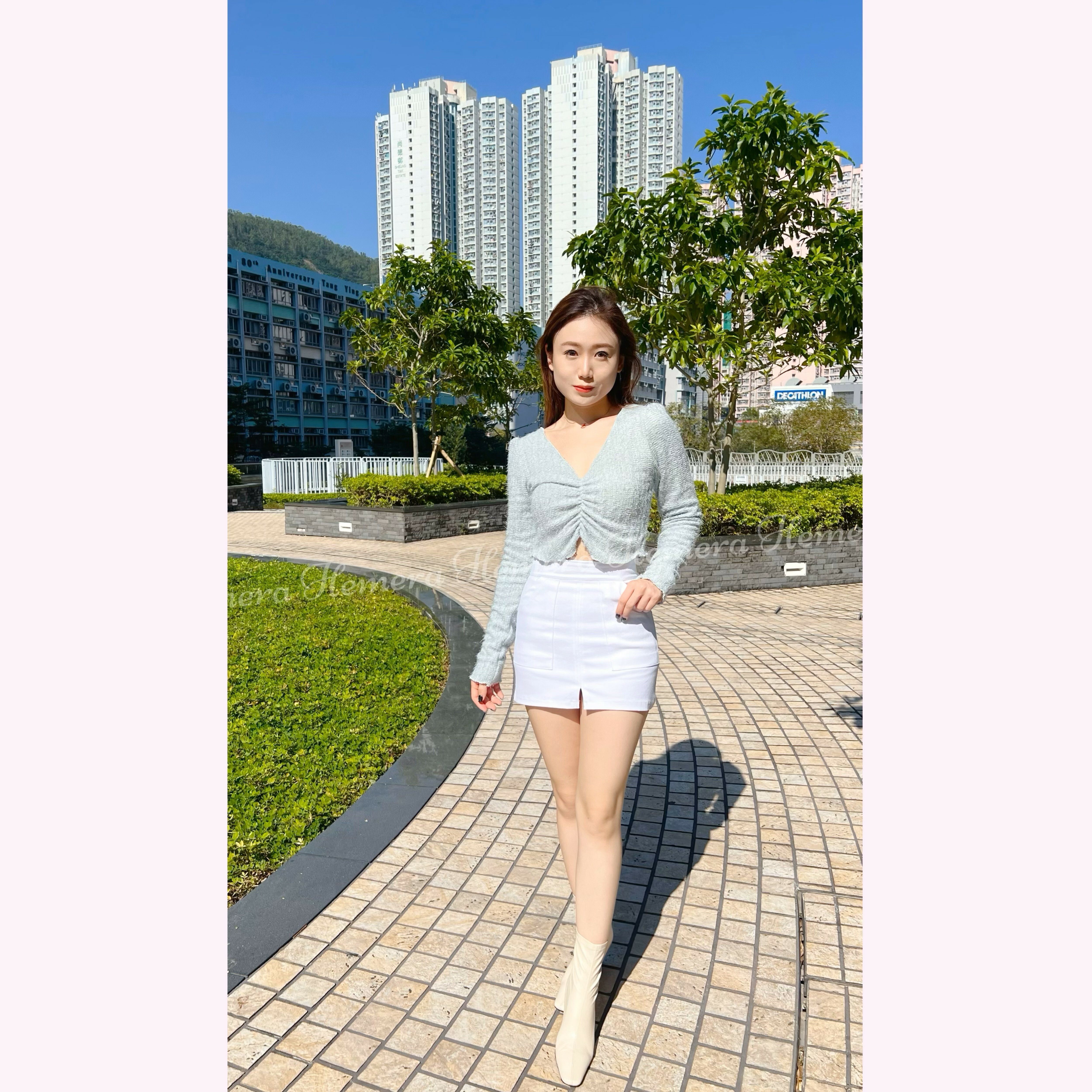 TP23W1206 毛毛性感短版上身