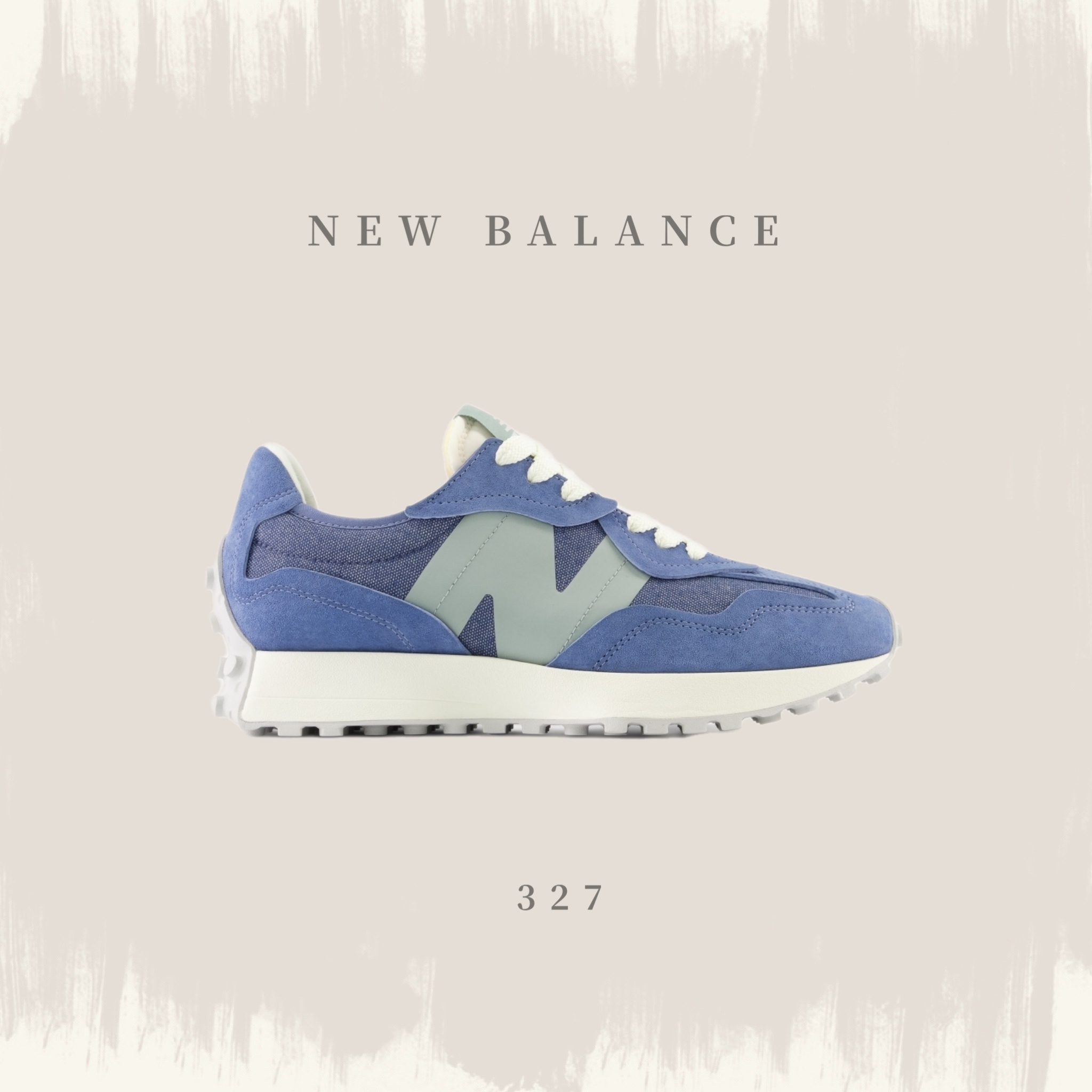 New Balance Sneakers 327 Man Grey, grey, 9.5 AU