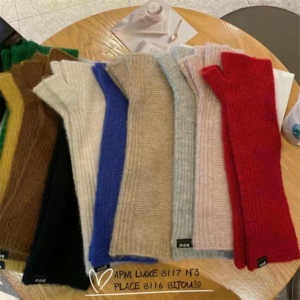 N822 針織logo手襪