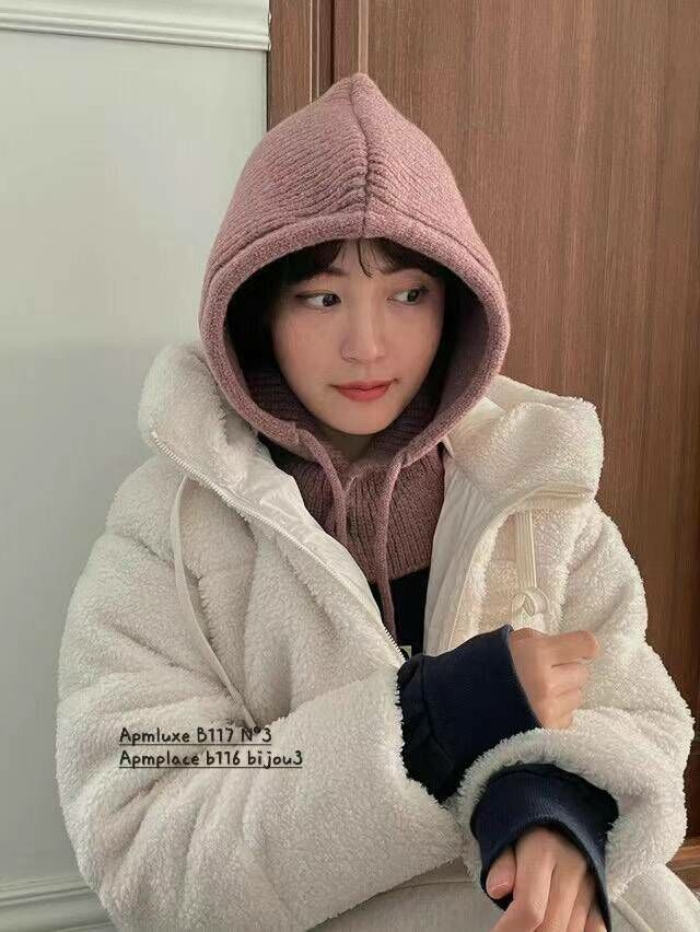 N825 可愛hoodie型冷帽