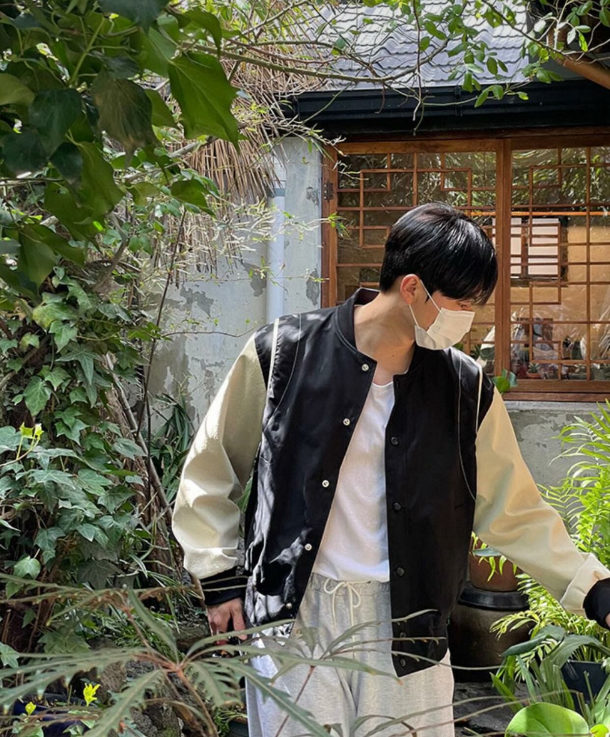 拼色棒球褸 LOAFER-JK003