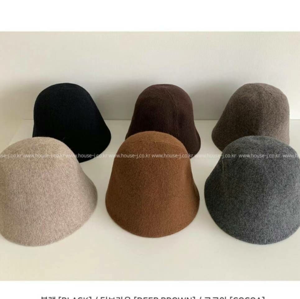 N829 單色髦感漁夫帽