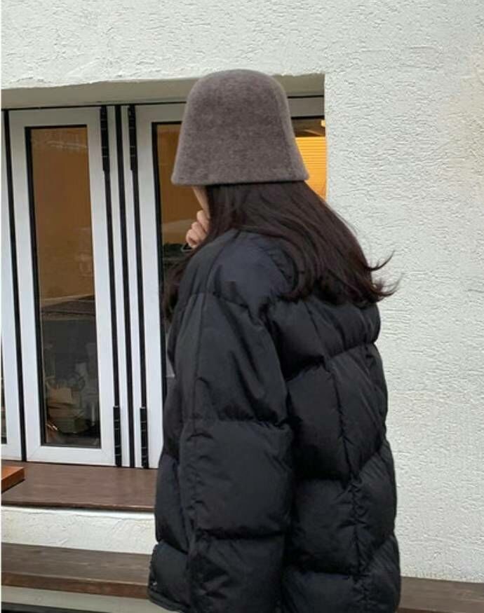 N829 單色髦感漁夫帽