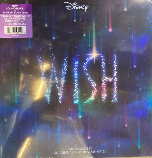 Ariana Debose, Chris Pine, Angelique Cabral, Julia Michaels – Wish 星願奇緣 OST BLUE SPLATTER LP