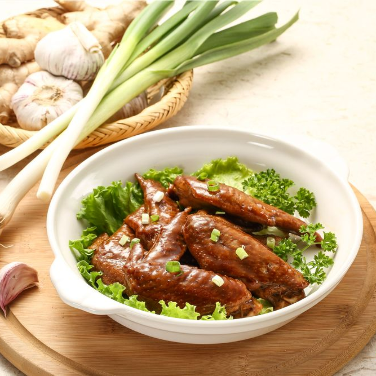 原味滷放山雞翅